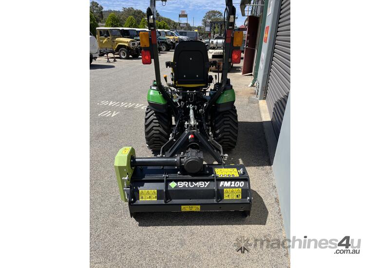 caption John Deere 24hp Utility Garden Tractor with only 150 hours!