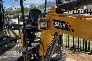 Sany 1.7T Excavator: 5yr/5000hr Warranty, Yanmar Engine, Casappa Hyd Pump