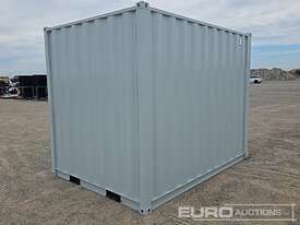 10.2'  Mini Container, Single Walk Door, Lock Box, Window, Fork Pockets  - picture2' - Click to enlarge