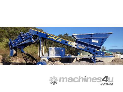 caption Precisionscreen Precoat Contractor 2-deck, 6' x 4' Screen Box
