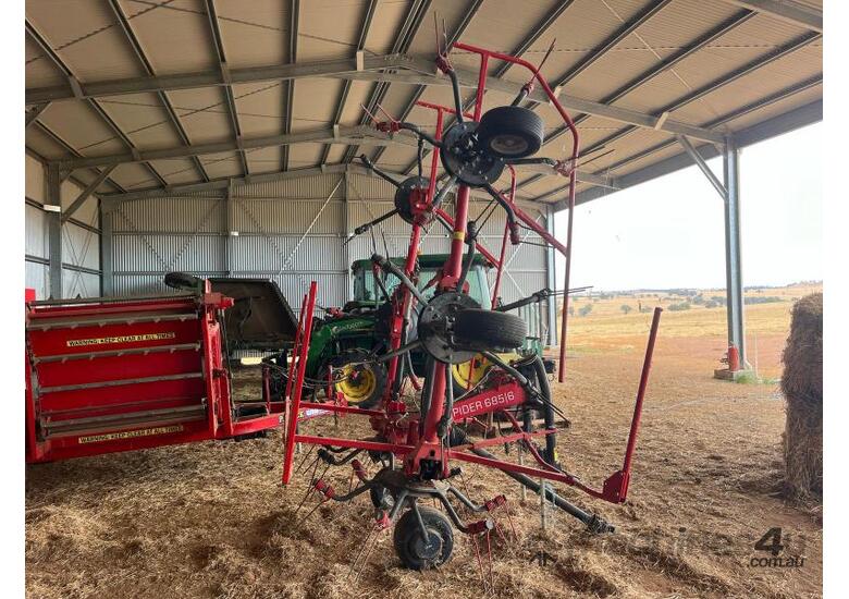 caption Rotary Tedder