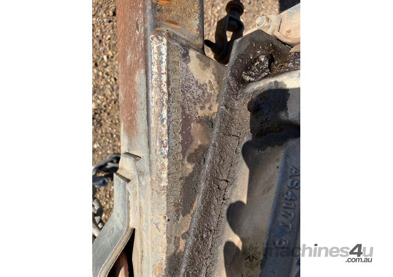 caption 2007 Cowan Welding & Fabrication Tandem Axle Box Trailer