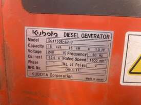 Kubota SQ1150B-AU-B Diesel Generator - picture1' - Click to enlarge