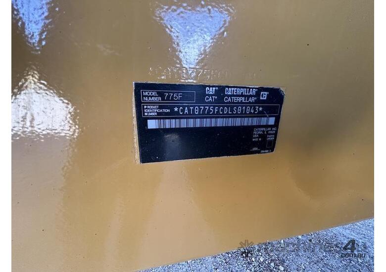 2009 Caterpillar 775F