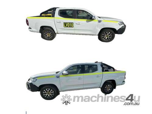 caption LDV T60 Dual Cab Mine Spec - For Hire