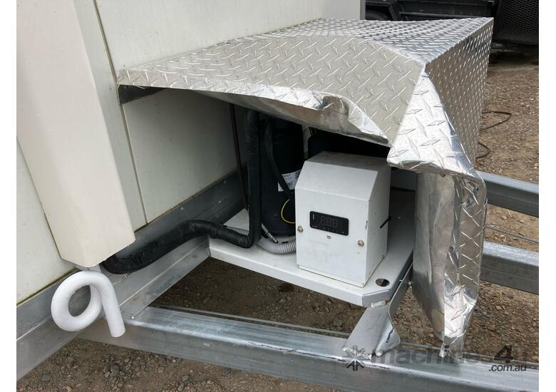 caption 2023 Total Trailers Single Axle Refrigerated Box Trailer