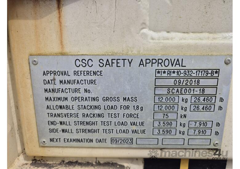 caption C2018 Containerized Substation 33kv/11kv - 2000kva (Unused)