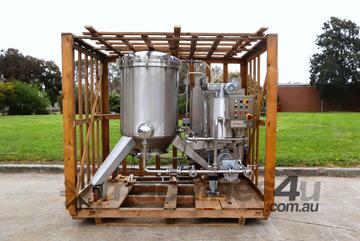   Never Used Vertical Plate Wine Juice Dairy Alcohol Filter - Spadoni EMME 10