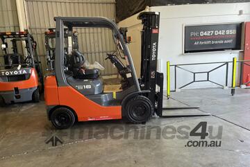 TOYOTA 2017 8FG18 S/N 63029 LPG 4.7 M CONTAINER MAST 1.8 TON 1800 KG CAPACITY TOYOTA 2017 8FG18 S/N 63029 LPG 4.7 M CONTAINER MAST 1.8 TON 1800 KG CAPACITY