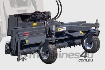 Range Machinery - Skid Steer Rotary Power Grader - Hydraulic Angle & Tilt (On the Fly)