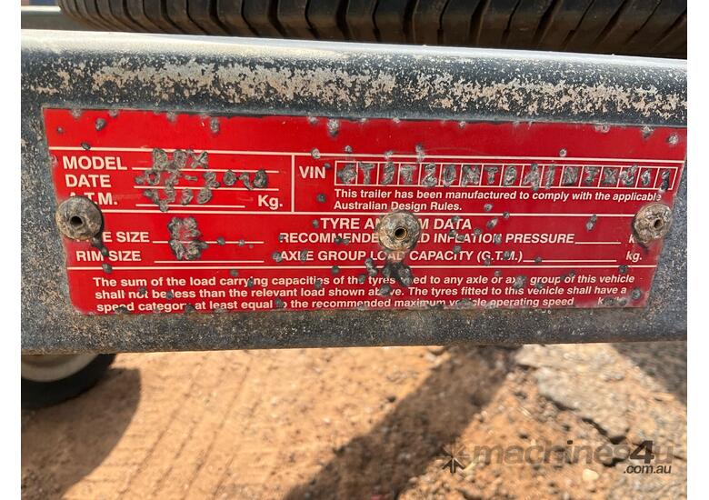 2010 Custom Made Dual Axle Enclosed Trailer