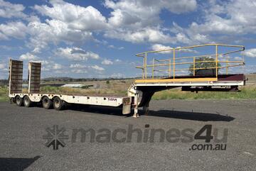 2011 Titan Manufacturing Quad Axle Low Loader