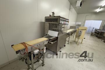 CHOCOLATE ENROBER, COOLING TUNNEL & Jacketed Mixers CHOCOLATE ENROBER, COOLING TUNNEL & Jacketed Mixers