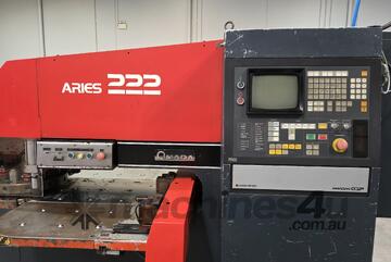 AMADA Aries 222 Turret Punch Press For Sale Full Tooling Included