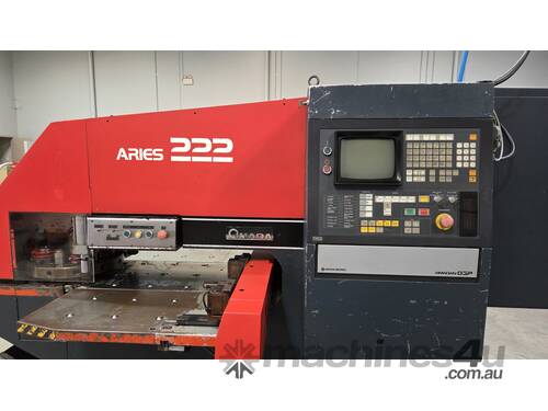 AMADA Aries 222 Turret Punch Press For Sale – Full Tooling Included