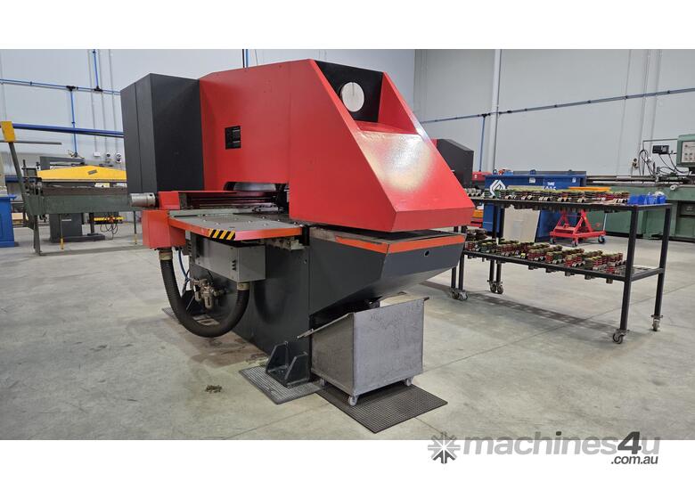 AMADA Aries 222 Turret Punch Press For Sale – Full Tooling Included