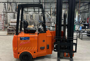 Near New BENDI B318-60 Narrow Aisle Forklift. *Less than 100 hours! Save over $35,000 on a new one*