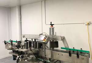 Fully automatic labeling machine | Round/square bottles | Multi-layer labels