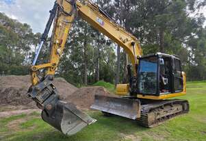 2020 CATERPILLAR 313 EXCAVATOR WITH FULL GPS, TILT HITCH AND NEW TRACKS