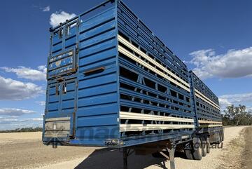 2001 CANNON 4x2 CONVERTIBLE B DOUBLE STOCK CRATES