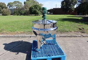 Stainless Steel Steam Jacketed Tank Kettle Mixer 200L