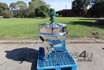 Stainless Steel Steam Jacketed Tank Kettle Mixer 200L