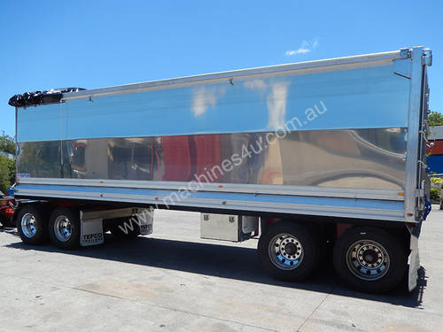 2007 TEFCO 4 AXLE CHASSIS TIP DOG TRAILER