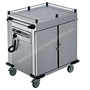 Rieber NORM-II-0 - 2 x Heated Cabinets Mobile Food Transport Trolley