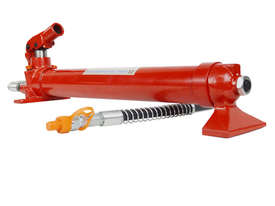19077 - 20 TON HYDRAULIC HAND PUMP & HOSE ASSEMBLY WITH HANDLE - picture0' - Click to enlarge