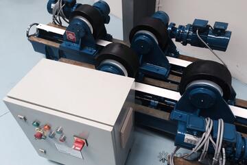 PUMA 10 TON WELDING ROTATORS - LEADSCREW WHEEL ADJUSTMENT