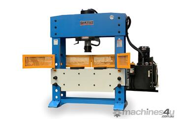 200Ton Fixed & Sliding Head Industrial Shop Press - HUGE 1500mm Wide Frame