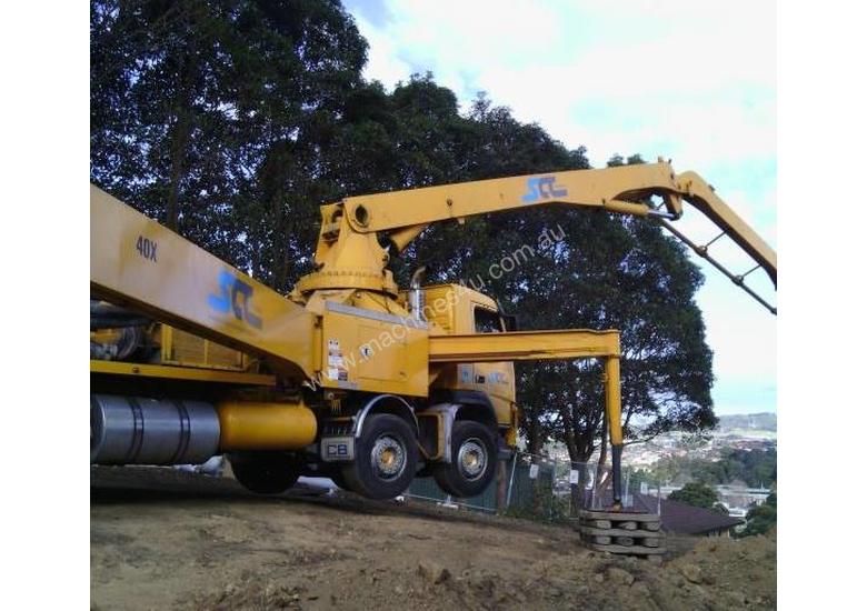 caption 40m Concrete Boom Pump