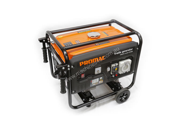 caption PROMAC Torini PETROL Portable Tradie Generator *2.8 kVA* (Model-GT028 )