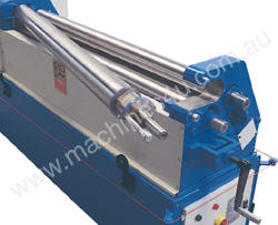 caption Birlik MSMS Motor Operated Three Roll Plate Rolls