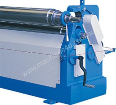 caption Birlik MSMS Motor Operated Three Roll Plate Rolls