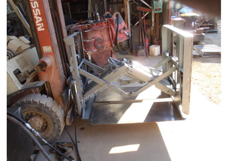 caption Slipsheet Forklift Attachment Class 2 Cascade