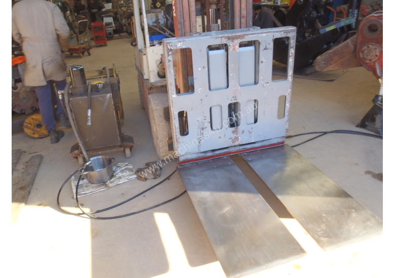caption Slipsheet Forklift Attachment Class 2 Cascade