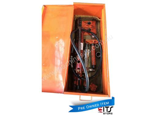 Enerpac Hydraulic Porta Power Kit Hand Pump Ram & Accessories