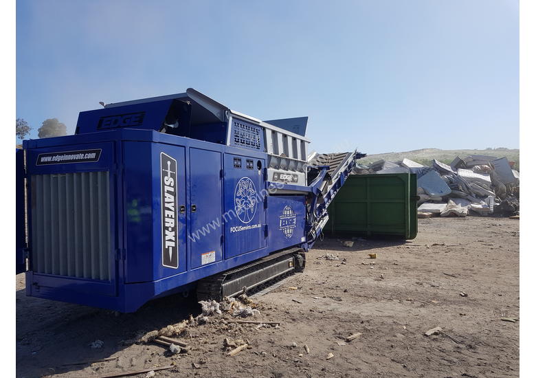New 2018 edge EDGE SLAYER XL slow speed shredder for wood waste