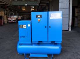 FOCUS INDUSTRIAL 50 CFM /15hp Rotary Screw Compressor w/ Integrated Air Dryer & Receiver Tank. - picture0' - Click to enlarge