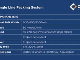 Flow Wrapper CPM-Y (Single Line Packing System) - picture0' - Click to enlarge