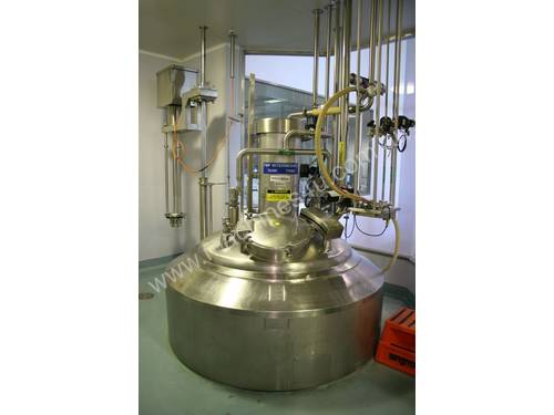 Stainless Steel Dimple Jacketed Mixing Tank