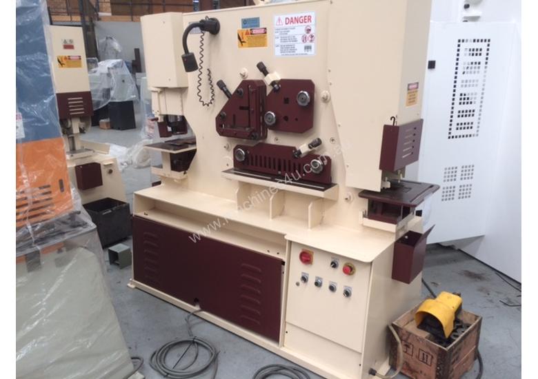 caption Marksman 125 tonne punch and shear ironworker