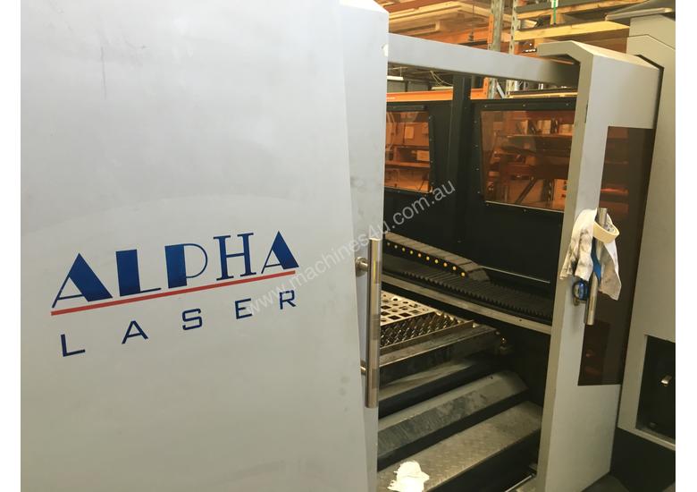 caption ALPHA fiber laser cutter - 700W IPG laser