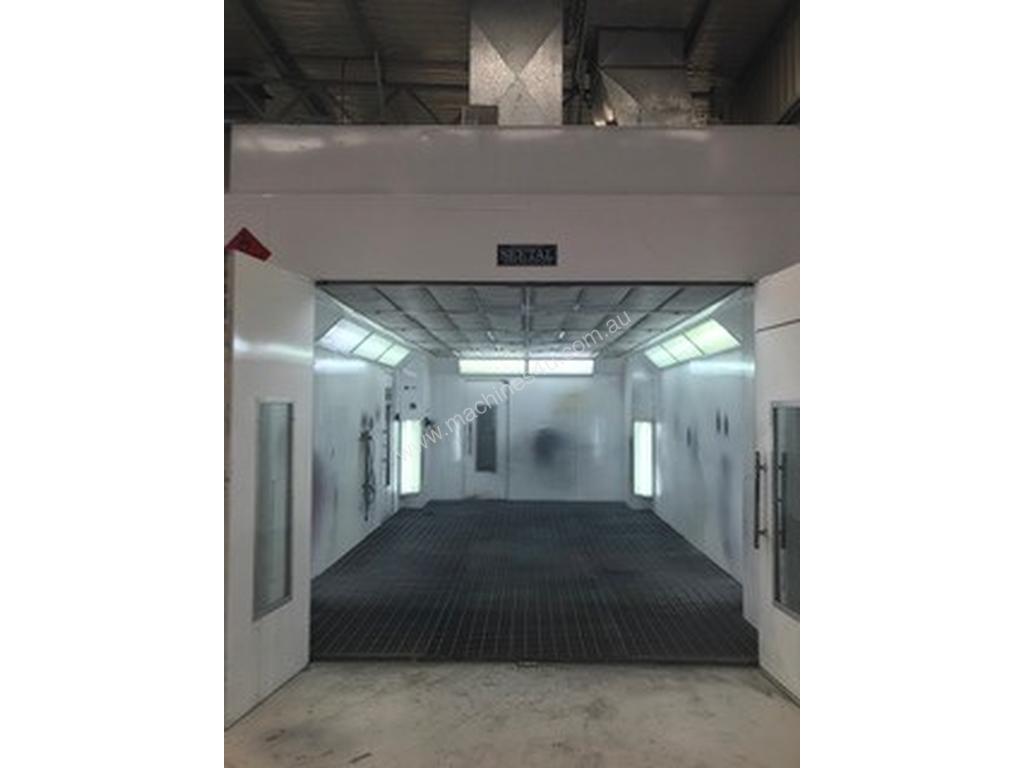 Used Seetal Full down draft wet floor Spray Booth Seetal Full down draft wet floor includes