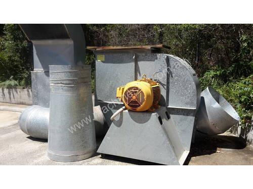 Industrial Fan & 45KW 3 phase Mining Spec Motor & Switchgear
