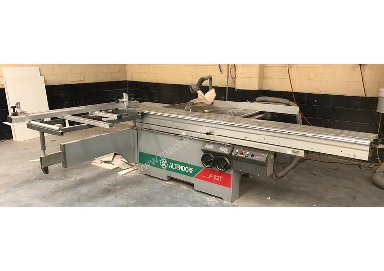 caption Altendorf F92t table saw