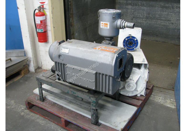 Used busch Large Rotary Vane Vacuum Pump Busch RC 0250 Rotary Vane Vacuum Pump in BROADMEADOWS