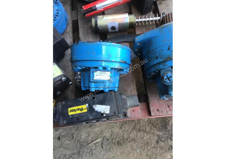 caption Pallet of new hydraulic Pumps or motors if not new been refurbished would like to sell the whole lot