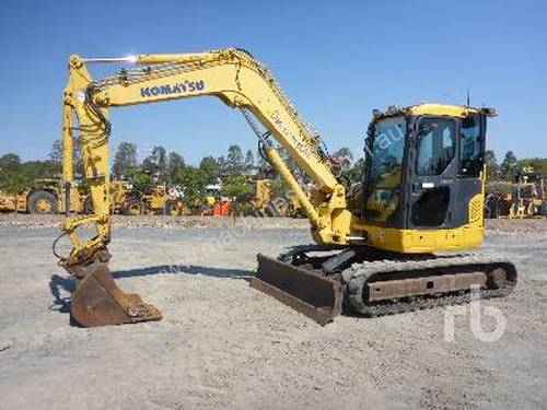 KOMATSU PC88MR-8 Midi Excavator (5 - 9.9 Tons)